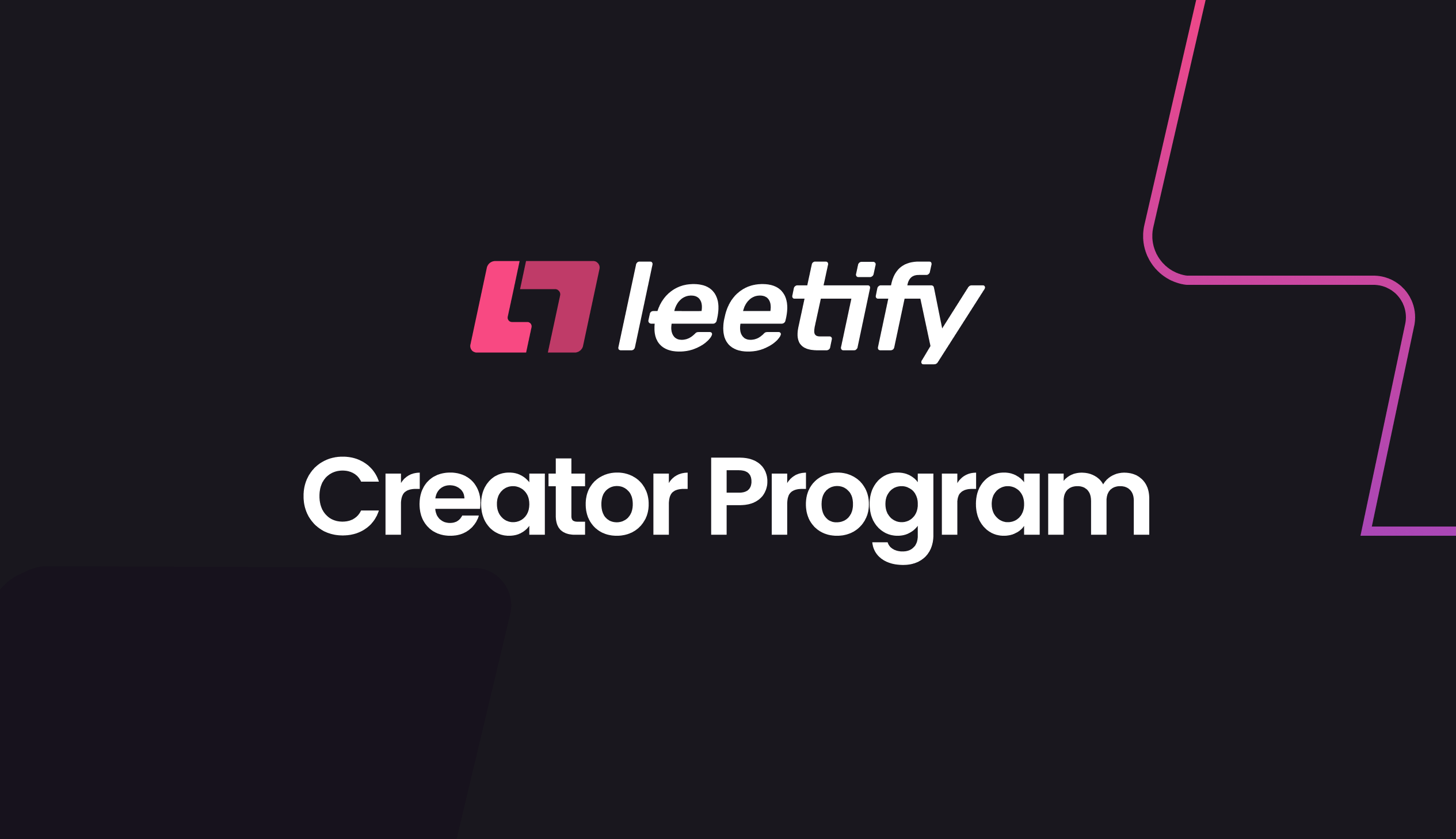 The Leetify Creator Program